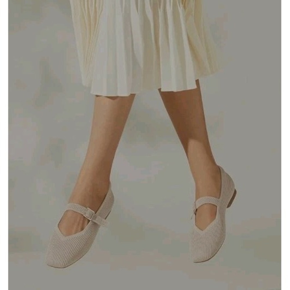 Elegant Cream Mary Janes